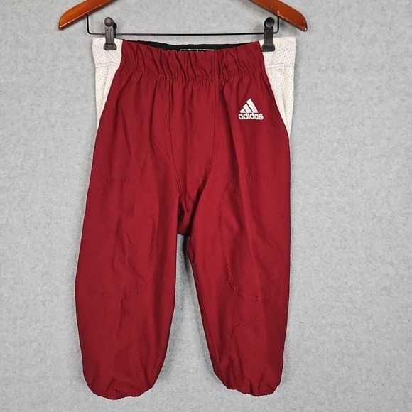 Adidas Woven A1 Stock Football Pants Men's Size Large Burgundy New GG7406 - Picture 1 of 5